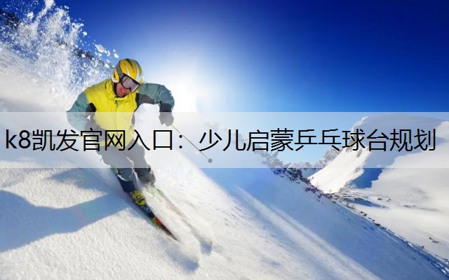 k8凯发官网入口：少儿启蒙乒乓球台规划